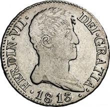 2 Reales 1813 M GJ 