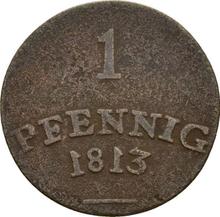 1 Pfennig 1813   