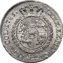1 Zloty (4 Grosze) 1785  EB 