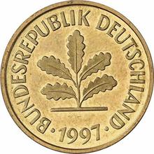 5 Pfennig 1997 F  