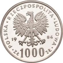 1000 Zlotych 1984 MW   "Wincenty Witos" (Pattern)