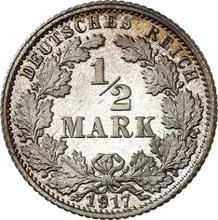 1/2 марки 1917 J  
