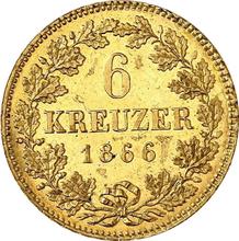 6 Kreuzers 1866   