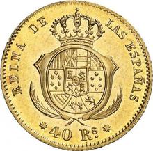 40 Reales 1863   