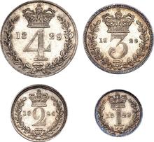 Coin set 1829    "Maundy"