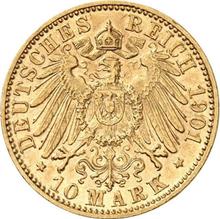10 marcos 1901 F   "Würtenberg"