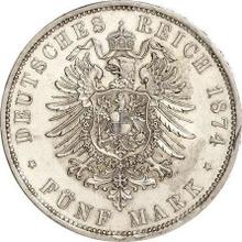 5 Mark 1874 A   "Prussia"