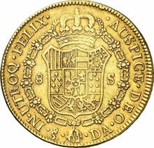 8 escudo 1779 So DA 