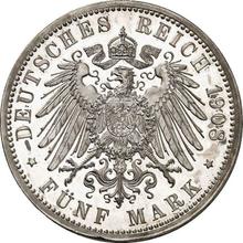 5 марок 1908 G   "Баден"