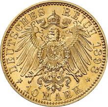 10 Mark 1898 E   "Sachsen"