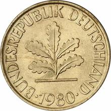 10 Pfennige 1980 G  