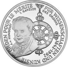 10 марок 1992 D   "Орден Pour le Mérite"