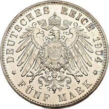 5 marcos 1904 A   "Mecklemburgo-Schwerin"