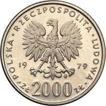 2000 złotych 1979 MW   "Mieszko I" (PRÓBA)