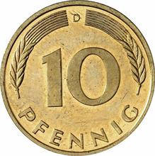 10 Pfennig 1995 D  