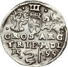 3 Groszy (Trojak) 1599    "Lithuania"