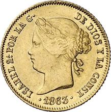 4 песо 1863   