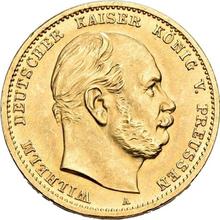 10 marcos 1873 A   "Prusia"