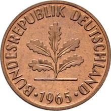 2 Pfennig 1965 D  