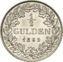 1/2 Gulden 1869   