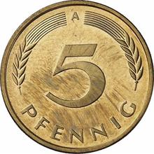 5 Pfennig 1998 A  
