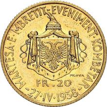 20 франга ари 1938 R   "Свадьба" (Пробные)