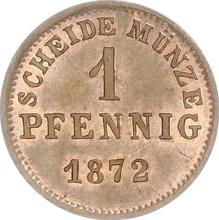 1 пфенниг 1872   