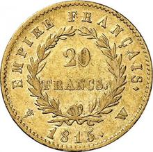 20 franków 1815 W  