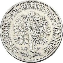 5 reichsmark 1927 J   "Dąb"