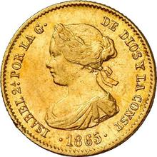 4 escudo 1865   