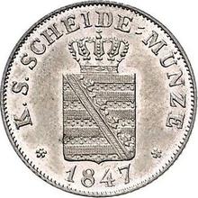 2 Neu Groschen 1847  F 