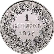 Gulden 1863   