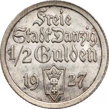 1/2 Gulden 1927    "Kogge"