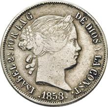4 Reales 1858   