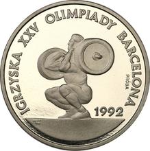 200000 złotych 1991 MW  ET "XXV Letnie igrzyska olimpijskie - Barcelona 1992" (PRÓBA)