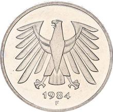 5 марок 1984 F  