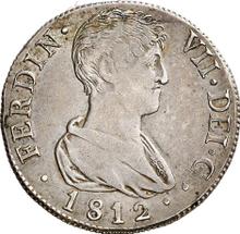 2 reales 1812 V GS 
