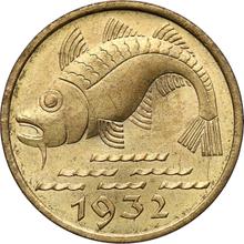 10 Pfennig 1932    "Codfish"
