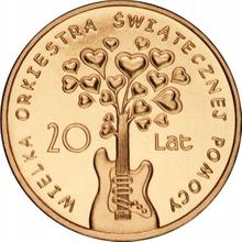 2 złote 2012 MW   "20 lat Wielka Orkiestra Świątecznej Pomocy"