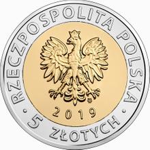 5 Zlotych 2019    "Befreiungshügel"