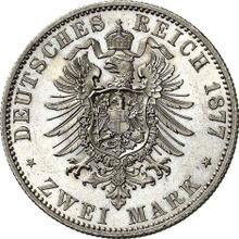 2 marki 1877 B   "Reuss-Greiz"