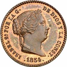 5 Centimos de Real 1854   