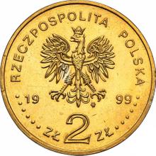 2 złote 1999 MW  ET "150 Rocznica śmierci Juliusza Słowackiego"