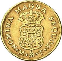 2 escudos 1754 Mo MF 