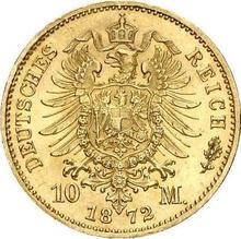 10 Mark 1872 E   "Sachsen"