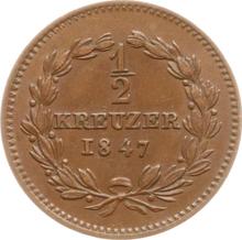 1/2 Kreuzer 1847   