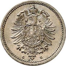 5 Pfennig 1874 G  