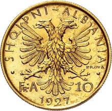 10 Franga Ari 1927 R   (Probe)