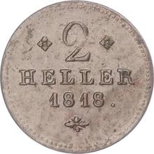 2 геллера 1818   
