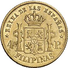 4 Pesos 1862   